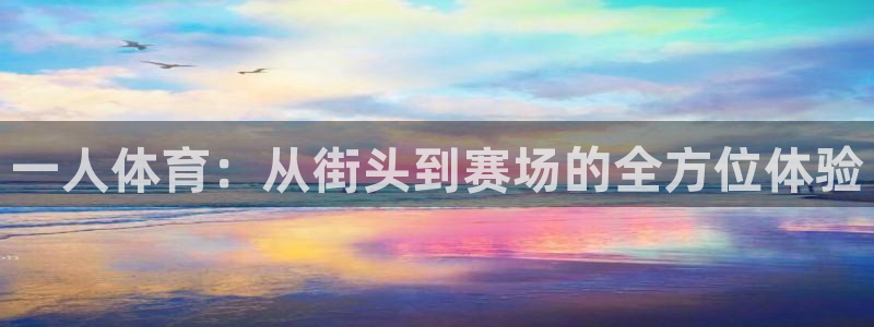 vsport体育：一人体育：从街头到赛场的全方位体验