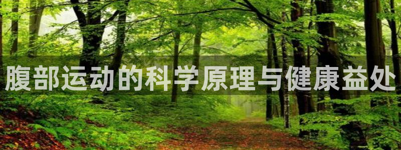 vsport体育：腹部运动的科学原理与健康益处